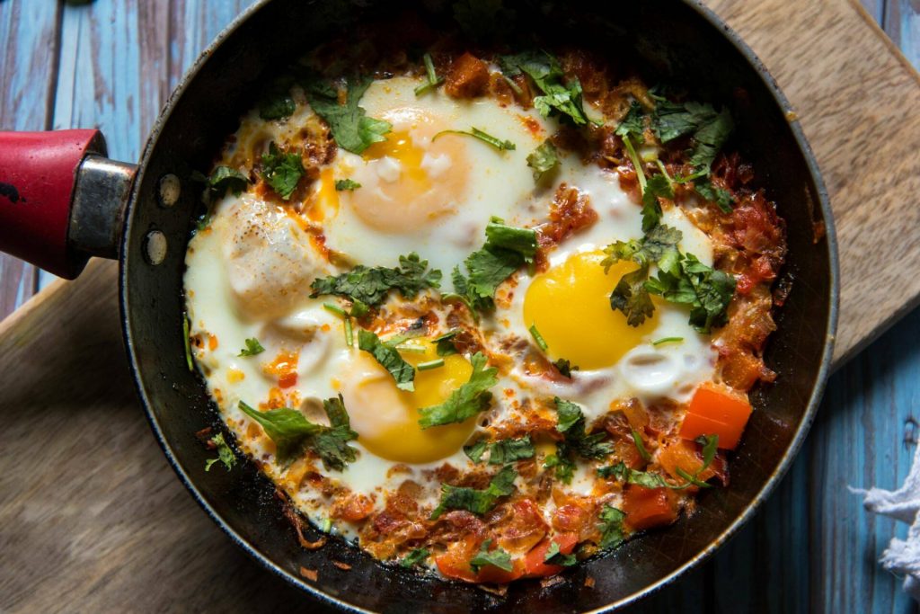 desayunos increíbles con huevos y verduras