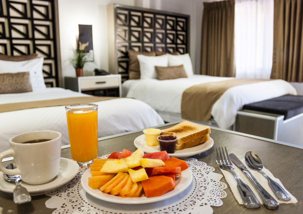 tipos de desayunos continental en los hoteles