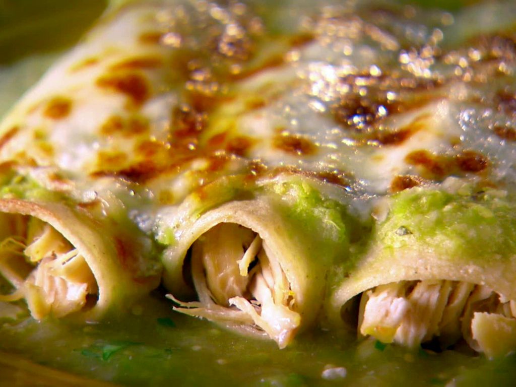 enchiladas suizas gastronomía mexicana