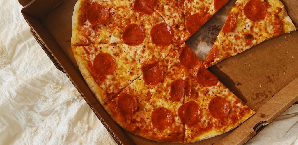 Pizza de pepperoni para millennials