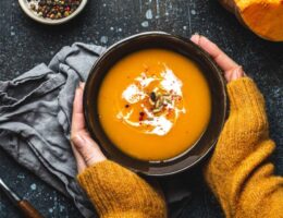 sopa caliente